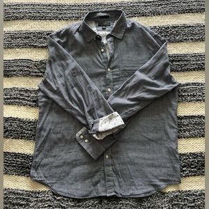 Banana Republic Untucked Fit Button Down